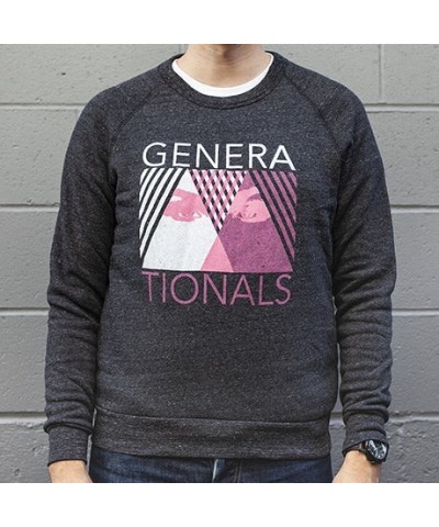 Generationals Triangle Eyes Crew Neck Sweatshirt $13.30 Sweatshirts