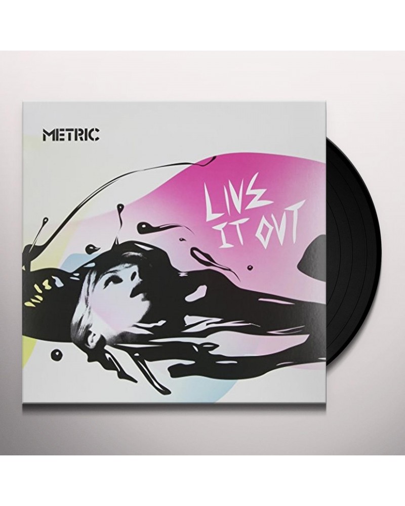 Metric Live It Out Vinyl Record $5.61 Vinyl