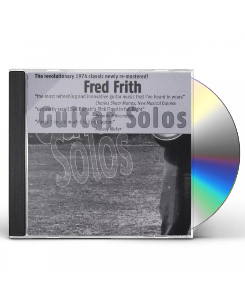 Fred Frith GUITAR SOLOS CD $6.12 CD