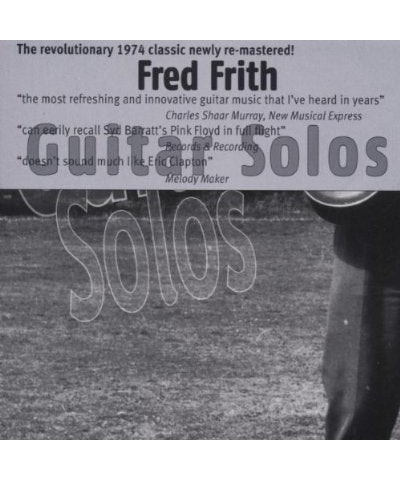 Fred Frith GUITAR SOLOS CD $6.12 CD