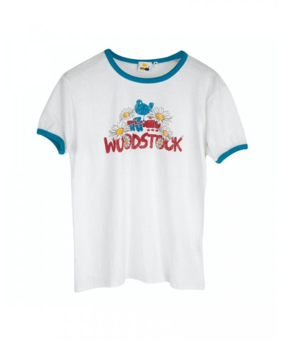 Woodstock Daisy Ringer T-shirt $2.10 Shirts