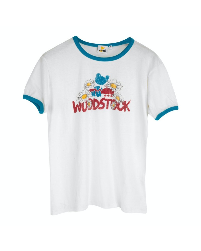 Woodstock Daisy Ringer T-shirt $2.10 Shirts