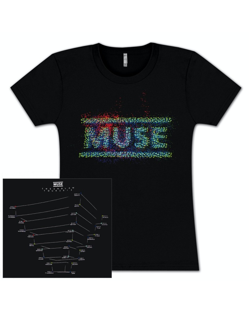 Muse Explode Girlie T-Shirt $20.00 Shirts