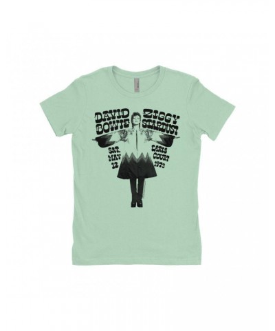 David Bowie Ladies' Boyfriend T-Shirt | 1973 Earl's Court Promotion Shirt $12.23 Shirts