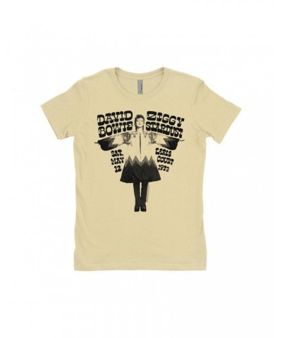 David Bowie Ladies' Boyfriend T-Shirt | 1973 Earl's Court Promotion Shirt $12.23 Shirts