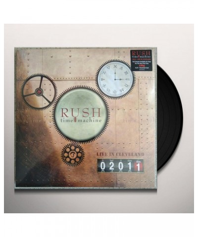 Rush TIME MACHINE 2011: LIVE IN CLEVELAND (4LP/200G) Vinyl Record $42.63 Vinyl