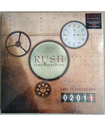 Rush TIME MACHINE 2011: LIVE IN CLEVELAND (4LP/200G) Vinyl Record $42.63 Vinyl