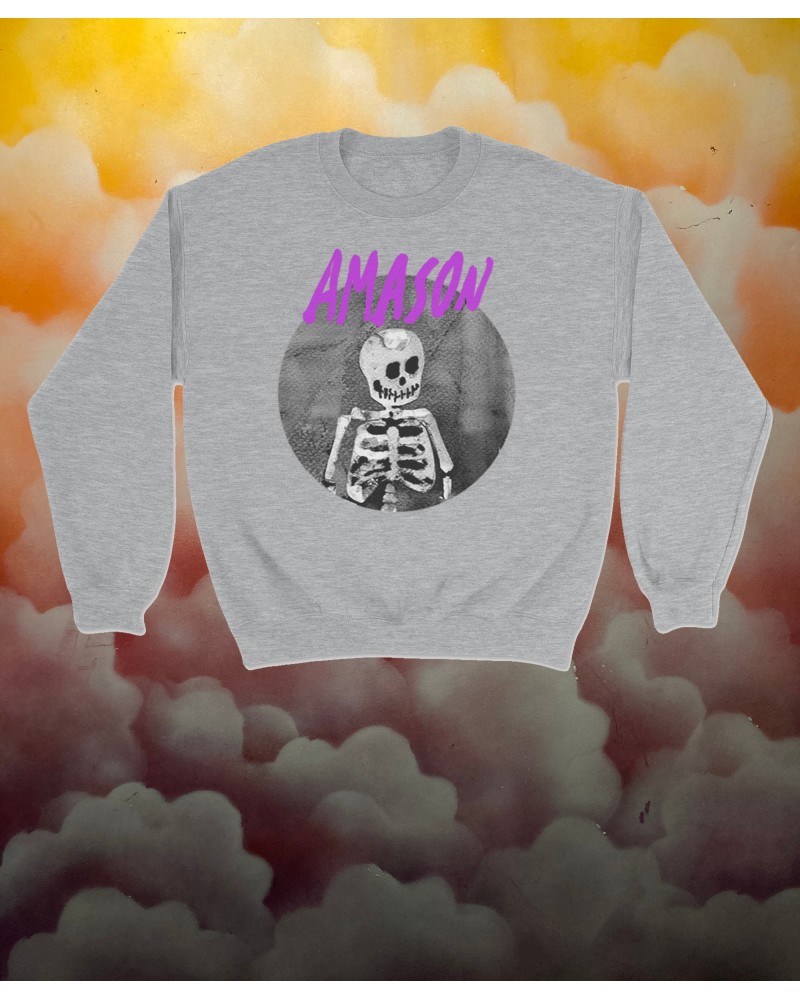 Amason Sweatshirt Skelett grå $26.45 Sweatshirts