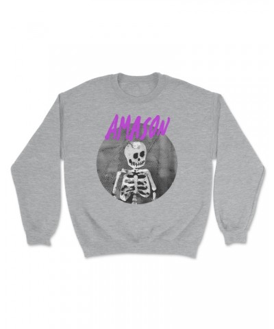 Amason Sweatshirt Skelett grå $26.45 Sweatshirts