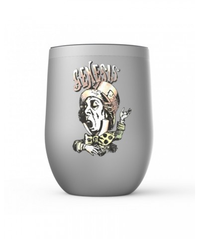 Genesis Wine Tumbler | Metallic Mad Hatter Image Stemless Wine Tumbler $8.26 Drinkware