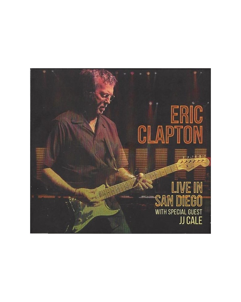 Eric Clapton LIVE IN SAN DIEGO: WITH SPECIAL GUEST JJ CALE CD $10.35 CD