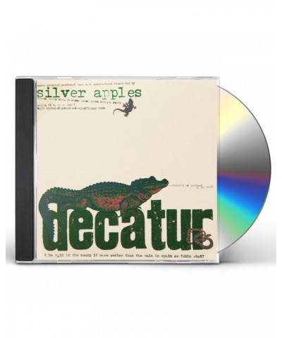 Silver Apples DECATUR CD $7.21 CD