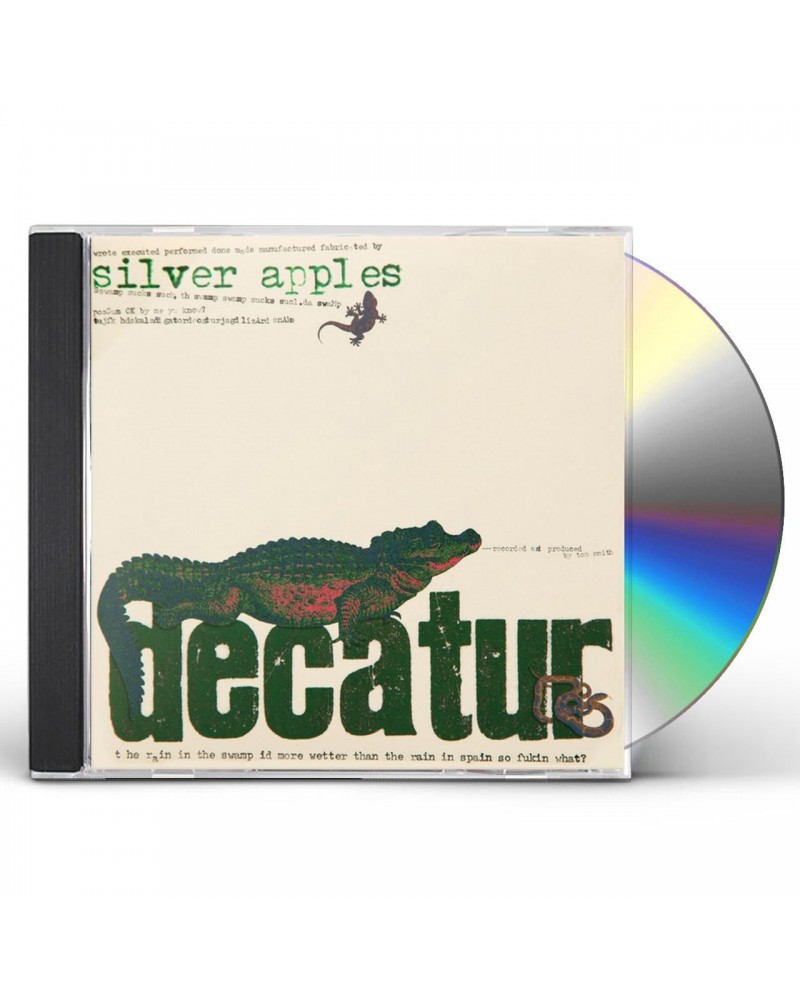 Silver Apples DECATUR CD $7.21 CD