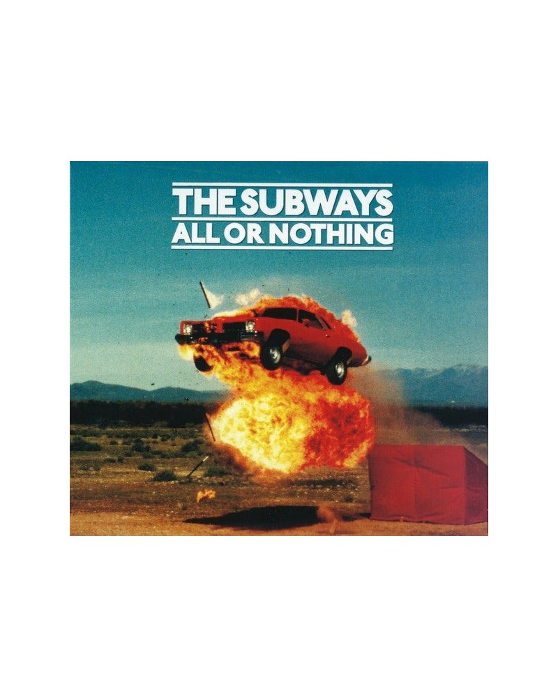 The Subways ALL OR NOTHING CD $7.95 CD