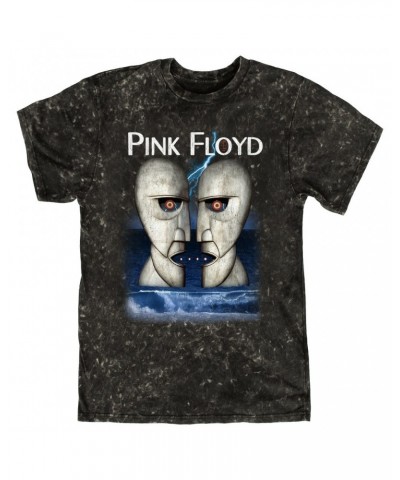 Pink Floyd T-shirt | Division Bell Lightning Storm Mineral Wash Shirt $14.08 Shirts