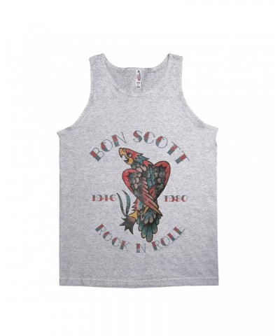 Bon Scott Unisex Tank Top | Eagle Tattoo Shirt $7.98 Shirts