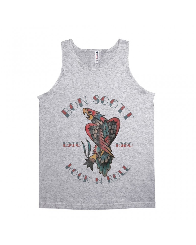 Bon Scott Unisex Tank Top | Eagle Tattoo Shirt $7.98 Shirts