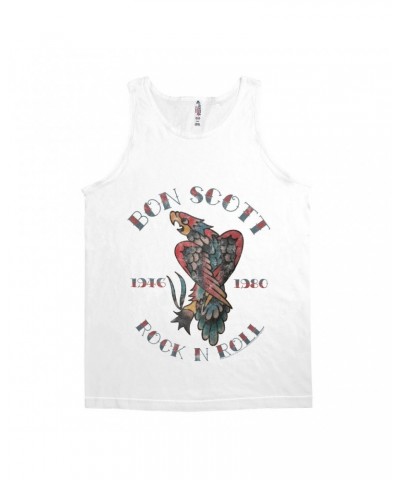 Bon Scott Unisex Tank Top | Eagle Tattoo Shirt $7.98 Shirts