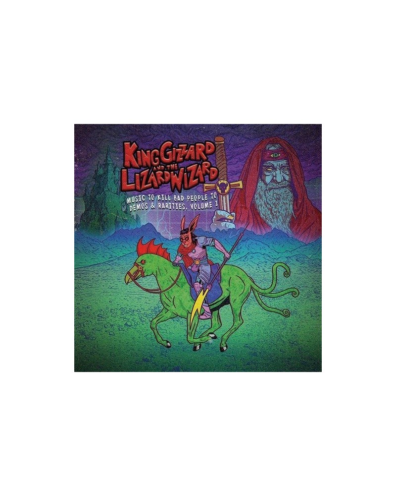 King Gizzard & The Lizard Wizard Music To Kill Bad People To Vol. 1 - Sea Foam Vinyl Record $7.42 Vinyl