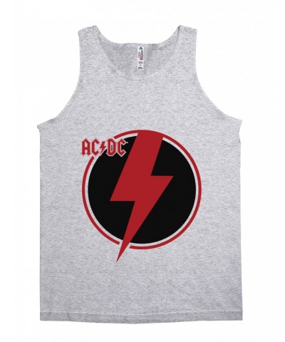 AC/DC Unisex Tank Top | Black Red Bolt Shirt $7.73 Shirts