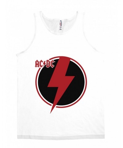 AC/DC Unisex Tank Top | Black Red Bolt Shirt $7.73 Shirts