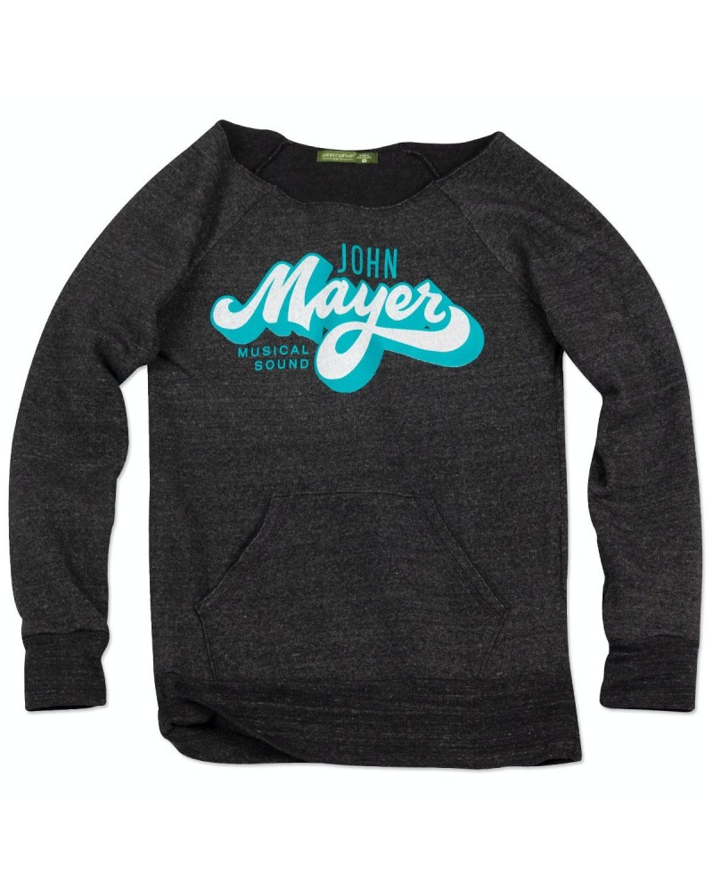 John Mayer Brush Script Boatneck Fleece $2.10 Outerwear