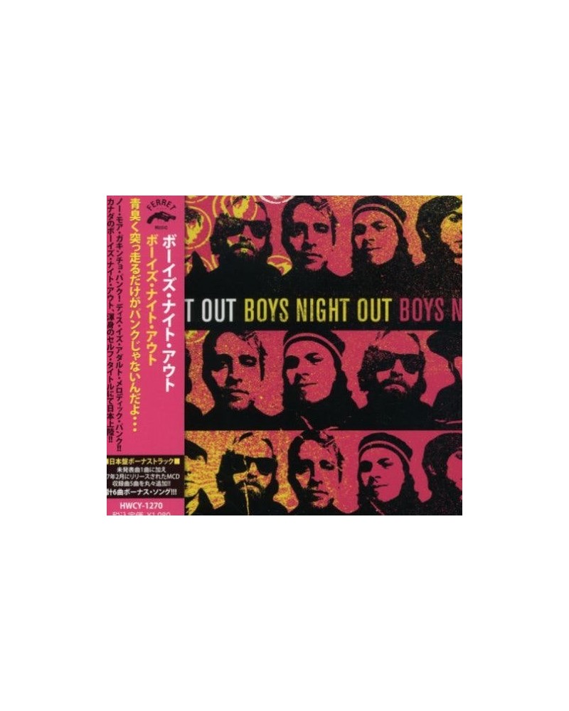 Boys Night Out CD $6.60 CD