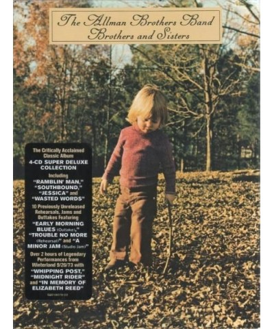 Allman Brothers Band BROTHERS & SISTERS CD $35.76 CD
