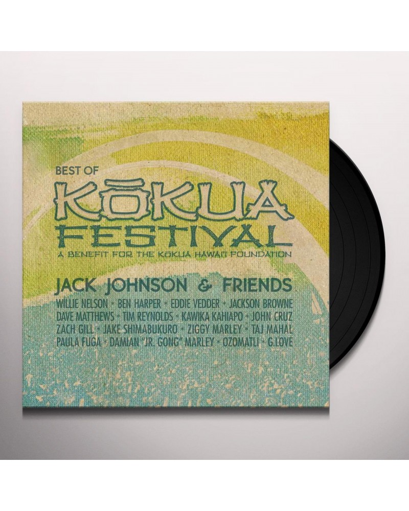 Jack Johnson & Friends: Best Of Kokua Festival Vinyl Record $9.90 Vinyl