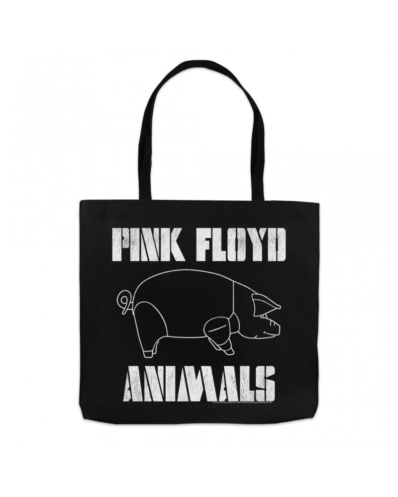 Pink Floyd Tote Bag | David Gilmour's Animals Concert Design Bag $9.34 Bags