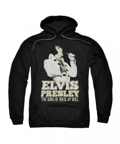 Elvis Presley Hoodie | GOLDEN Pull-Over Sweatshirt $10.88 Sweatshirts