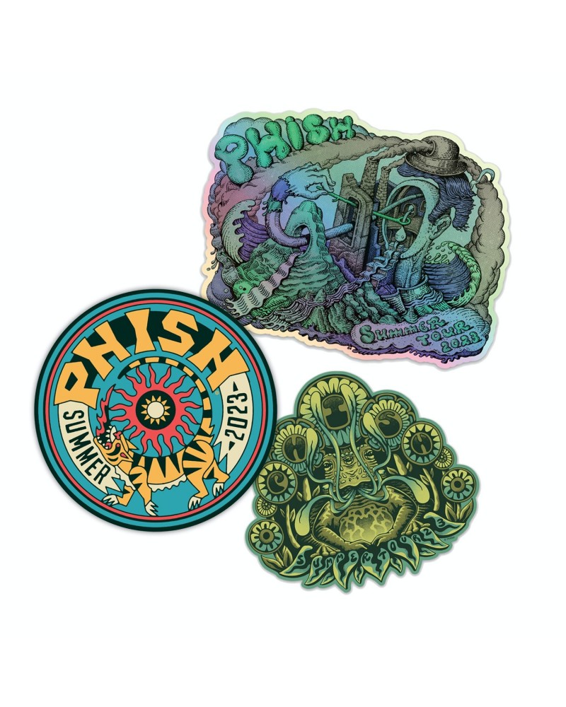 Phish Summer Tour 2023 Sticker Pack $5.59 Accessories