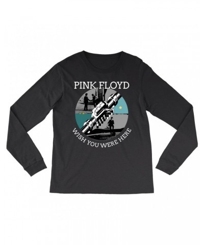 Pink Floyd Long Sleeve | Wish You Were Here Album Collage Long Sleeve $14.98 Shirts