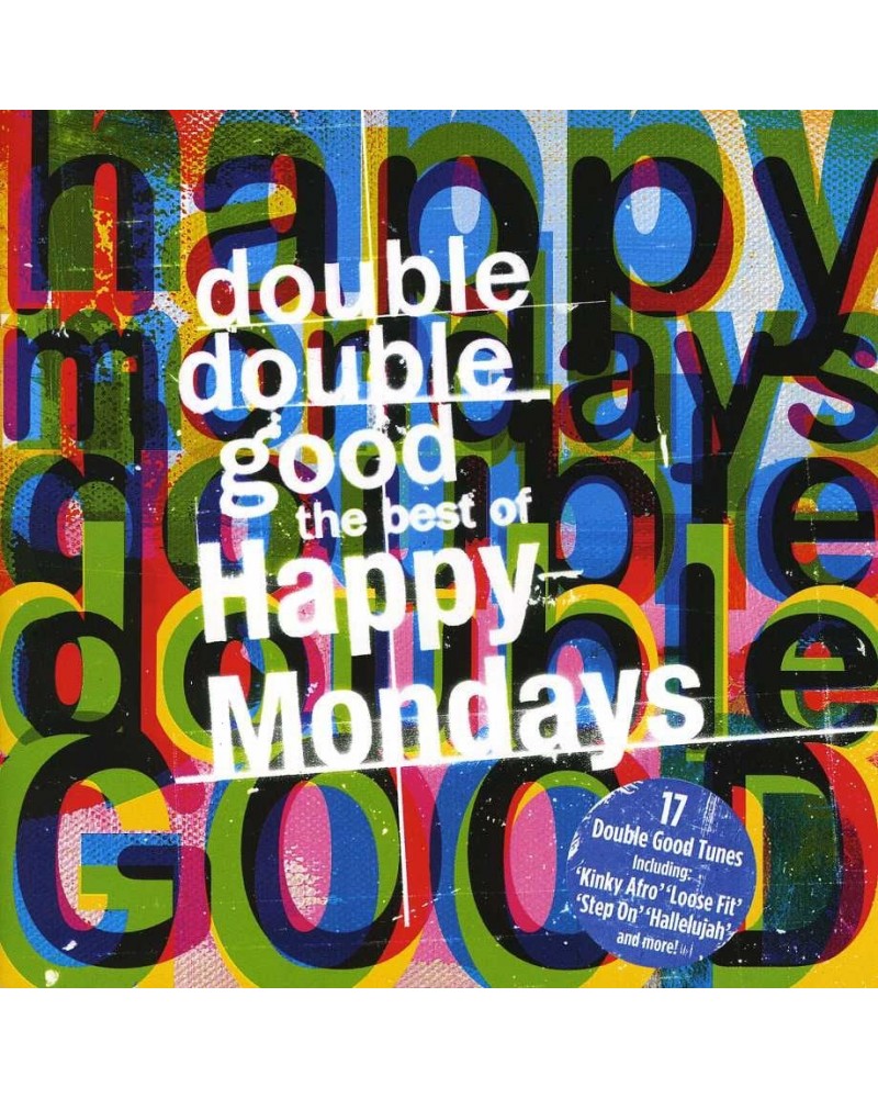 Happy Mondays DOUBLE DOUBLE GOOD: BEST OF CD $6.11 CD