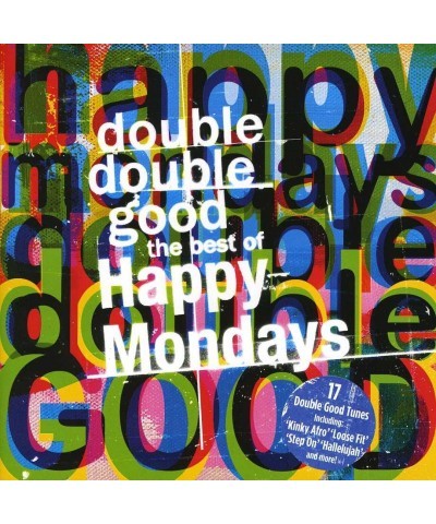 Happy Mondays DOUBLE DOUBLE GOOD: BEST OF CD $6.11 CD