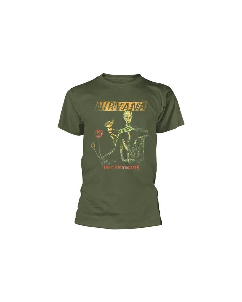 Nirvana T Shirt - Reformant Incesticide (Green) $12.84 Shirts