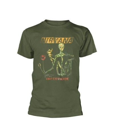 Nirvana T Shirt - Reformant Incesticide (Green) $12.84 Shirts