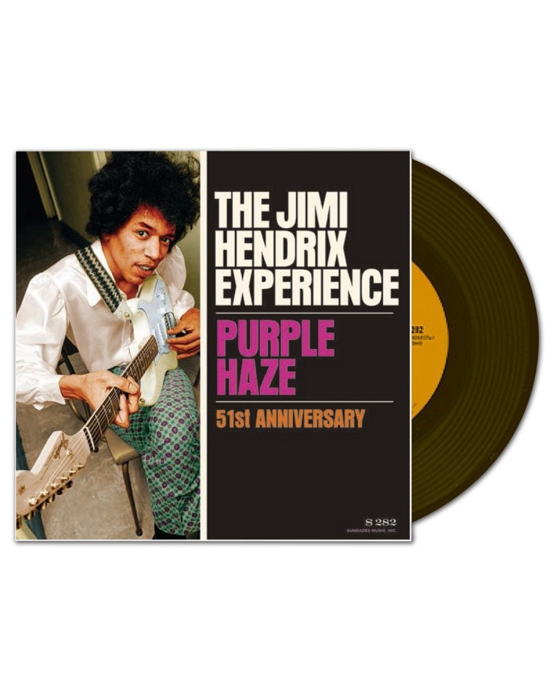 Jimi Hendrix Purple Haze 51st Anniversary 7" LP (Vinyl) $7.25 Vinyl