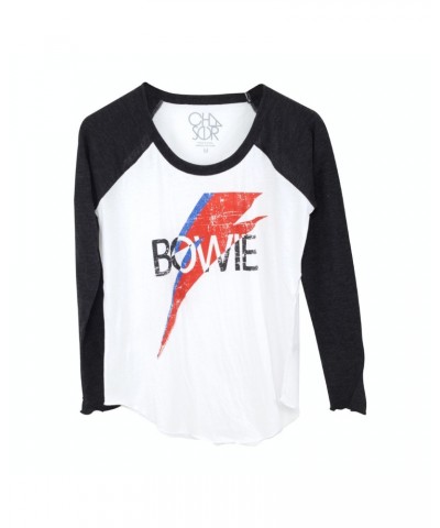 David Bowie Bowie Red Bolt White T-Shirt $11.70 Shirts