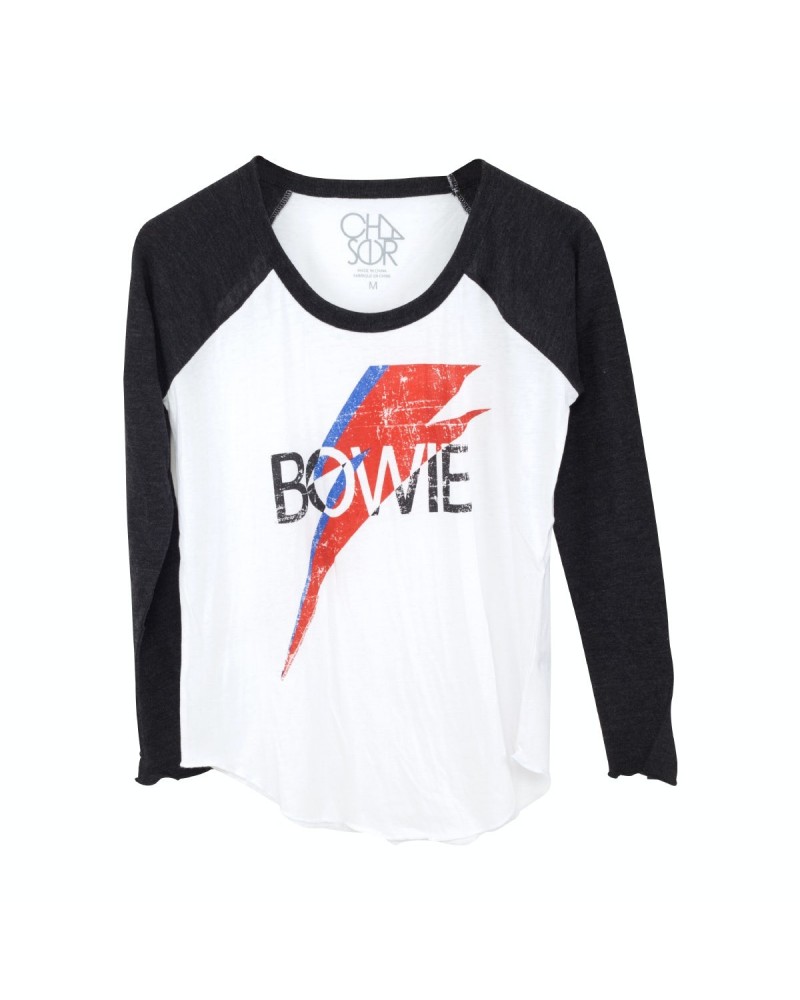 David Bowie Bowie Red Bolt White T-Shirt $11.70 Shirts