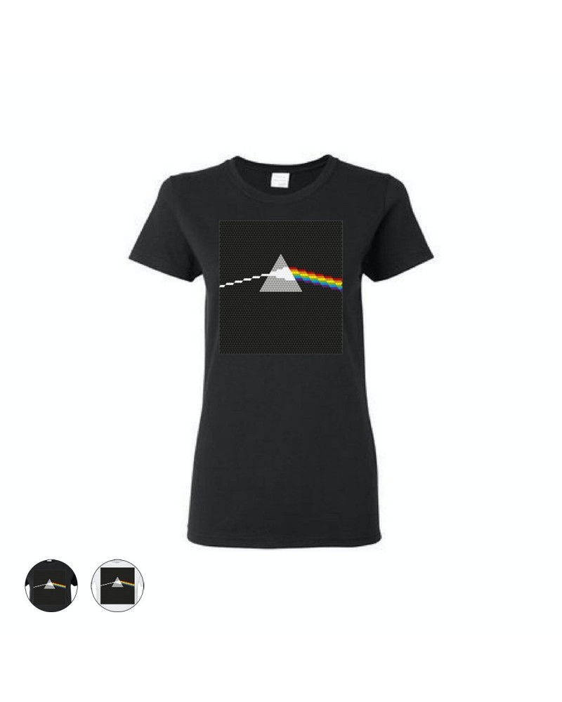 Pink Floyd Prism Variations: Women's Bit Byte T-Shirt $12.90 Shirts