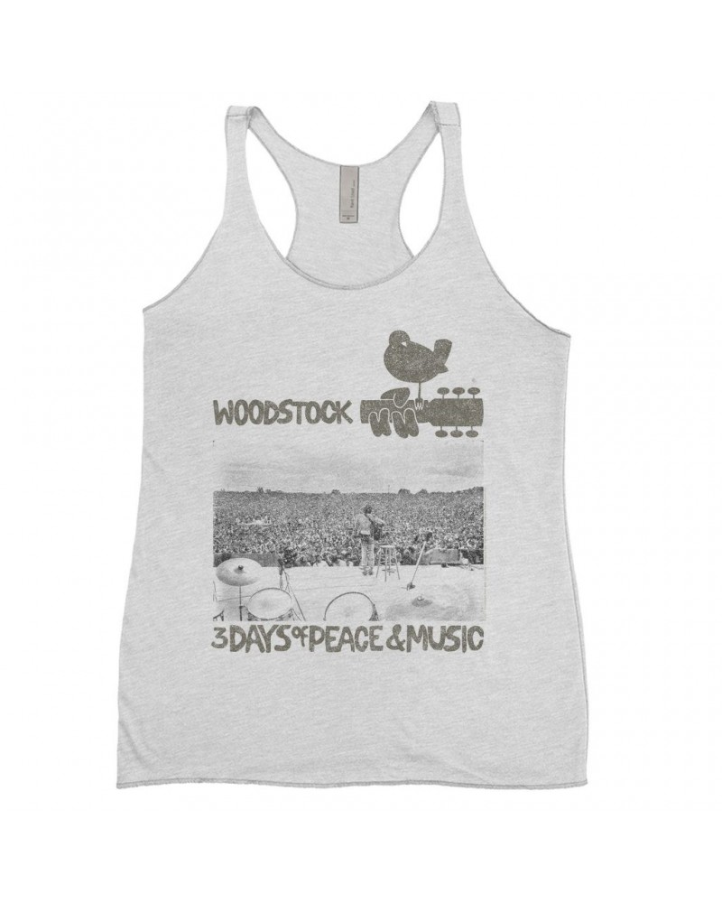 Woodstock Ladies' Tank Top | On Stage At Shirt $13.61 Shirts