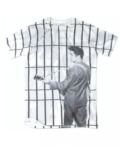 Elvis Presley Jailhouse Rock Total Print T-Shirt $11.88 Shirts