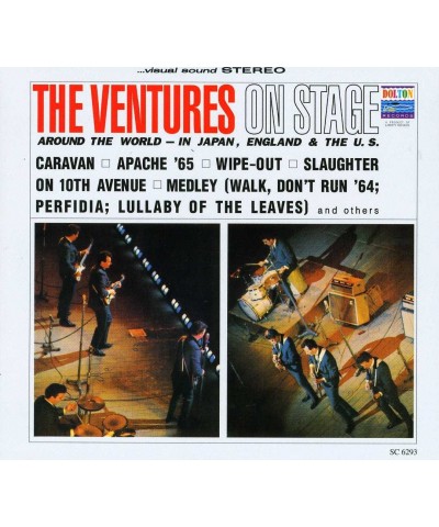 Ventures ON STAGE CD $7.20 CD